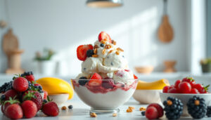Delicious Cottage Cheese Ice Cream: A High-Protein Dessert in Just 25 Minutes!