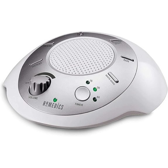 Homedics SoundSleep White Noise Sound Machine Travel Size