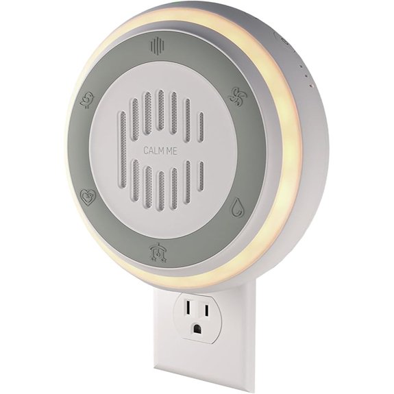 Calm Me White Noise Machine with Nightlight